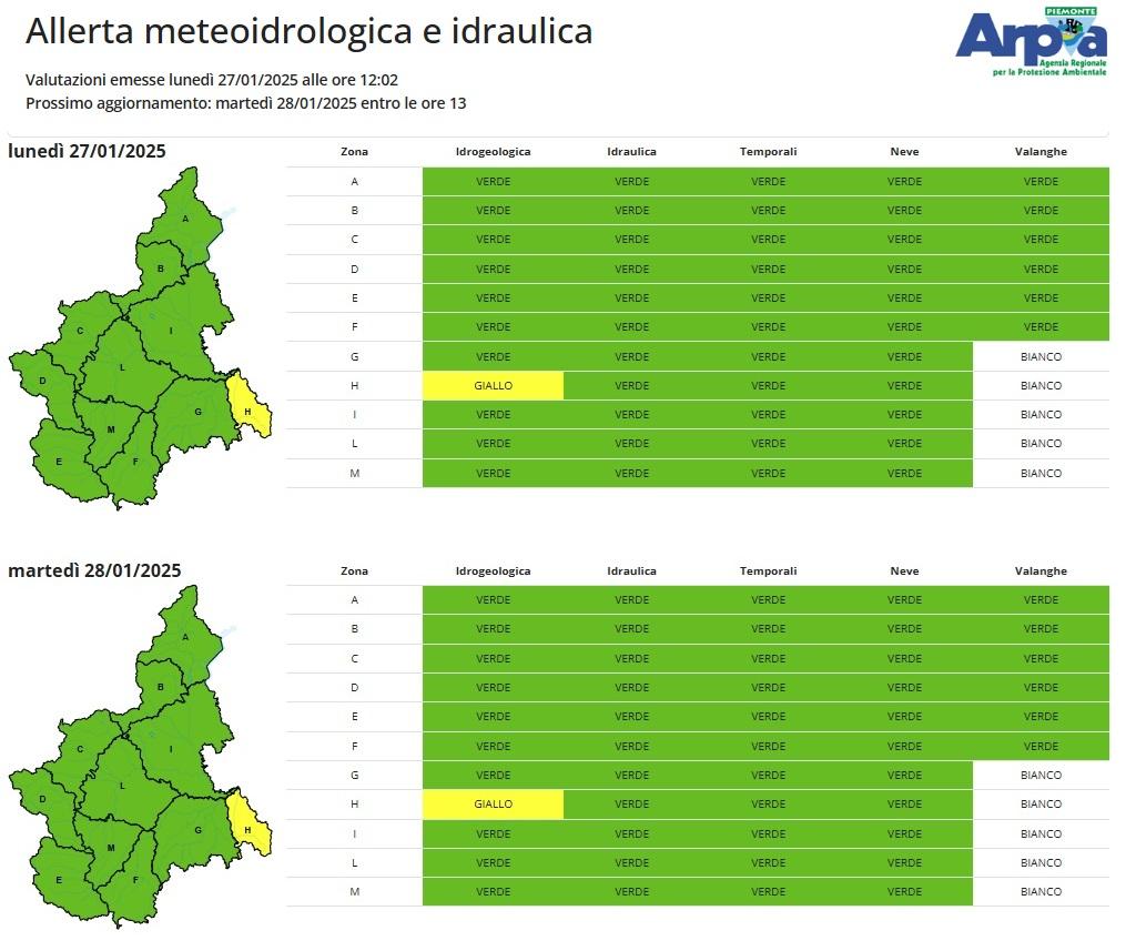 Torna L Allerta Gialla Per I Temporali In Piemonte Nell Alessandrino