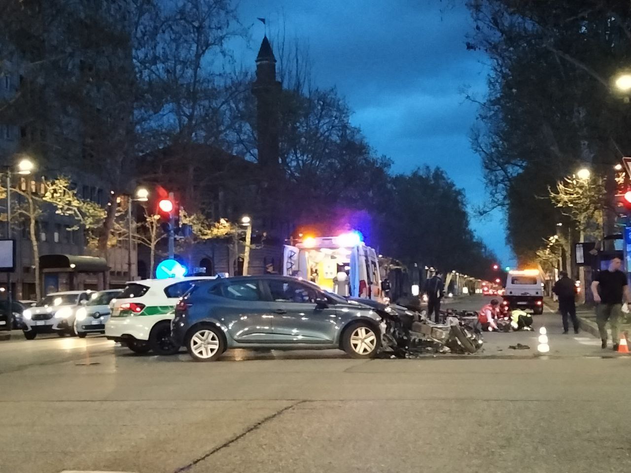 incidente corso massimo d'azeglio