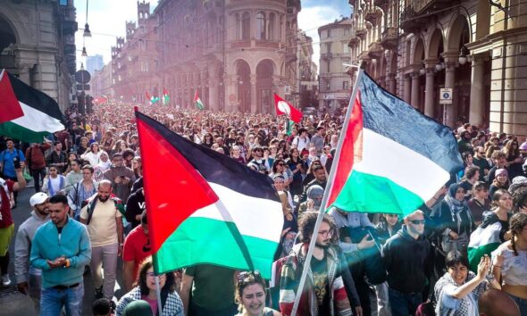 https://www.quotidianopiemontese.it/wp-content/uploads/2024/05/corteo-palestina-torino-590x354.jpg