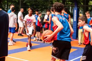 campo da basket parco ruffini