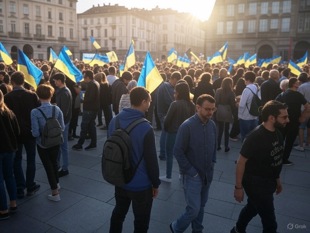 Torino manifestazione Ucraina